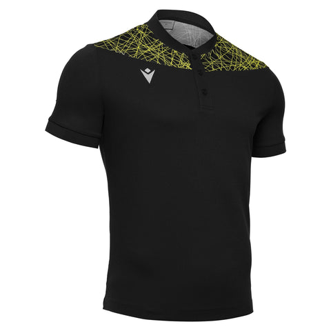 CHENDA POLO - BLACK/YELLOW