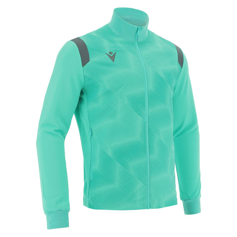 BENDIS MICROFIBER TRACK JACKET - TURQ/ANT