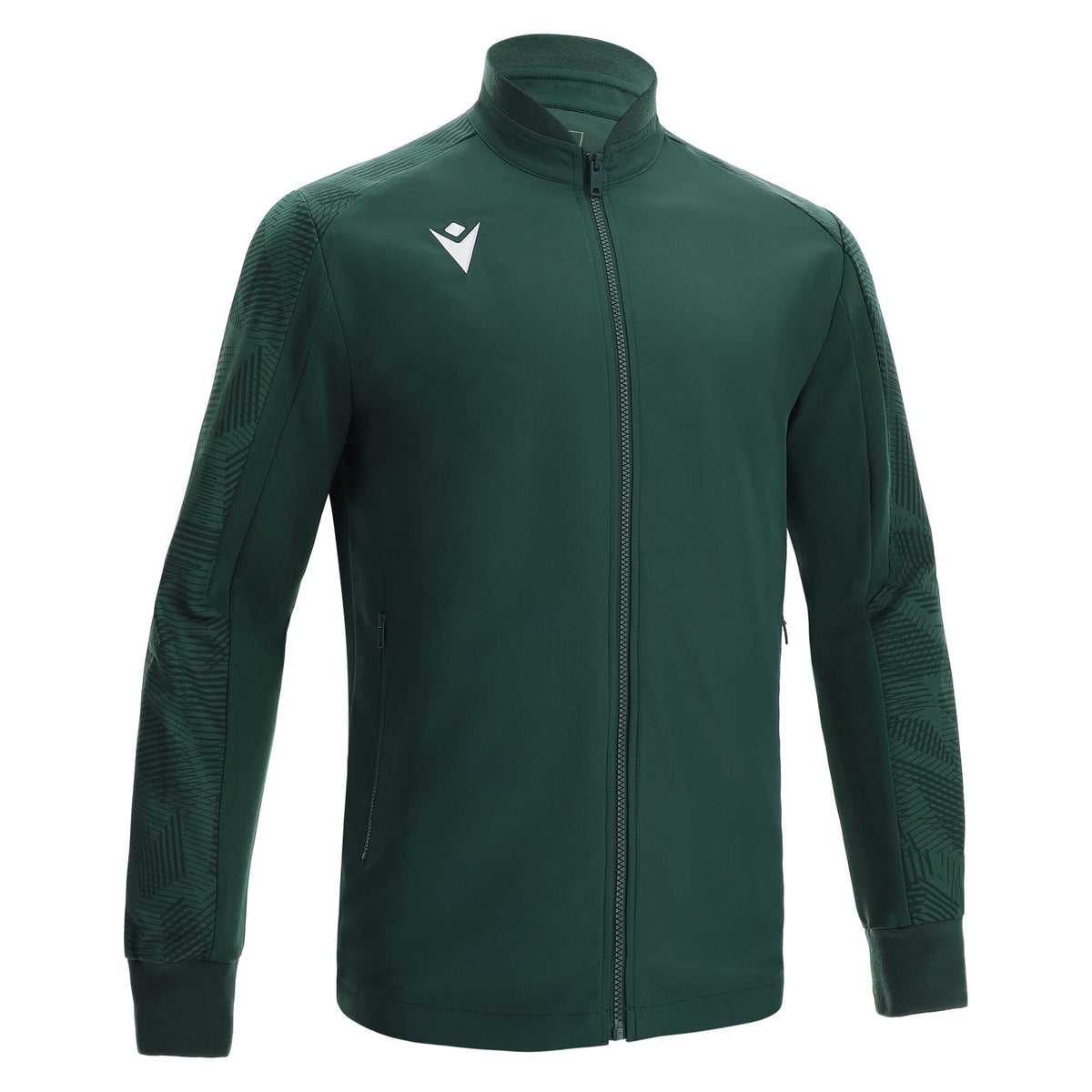 ACHILLES TRACK JACKET - BOTTLE GREEN