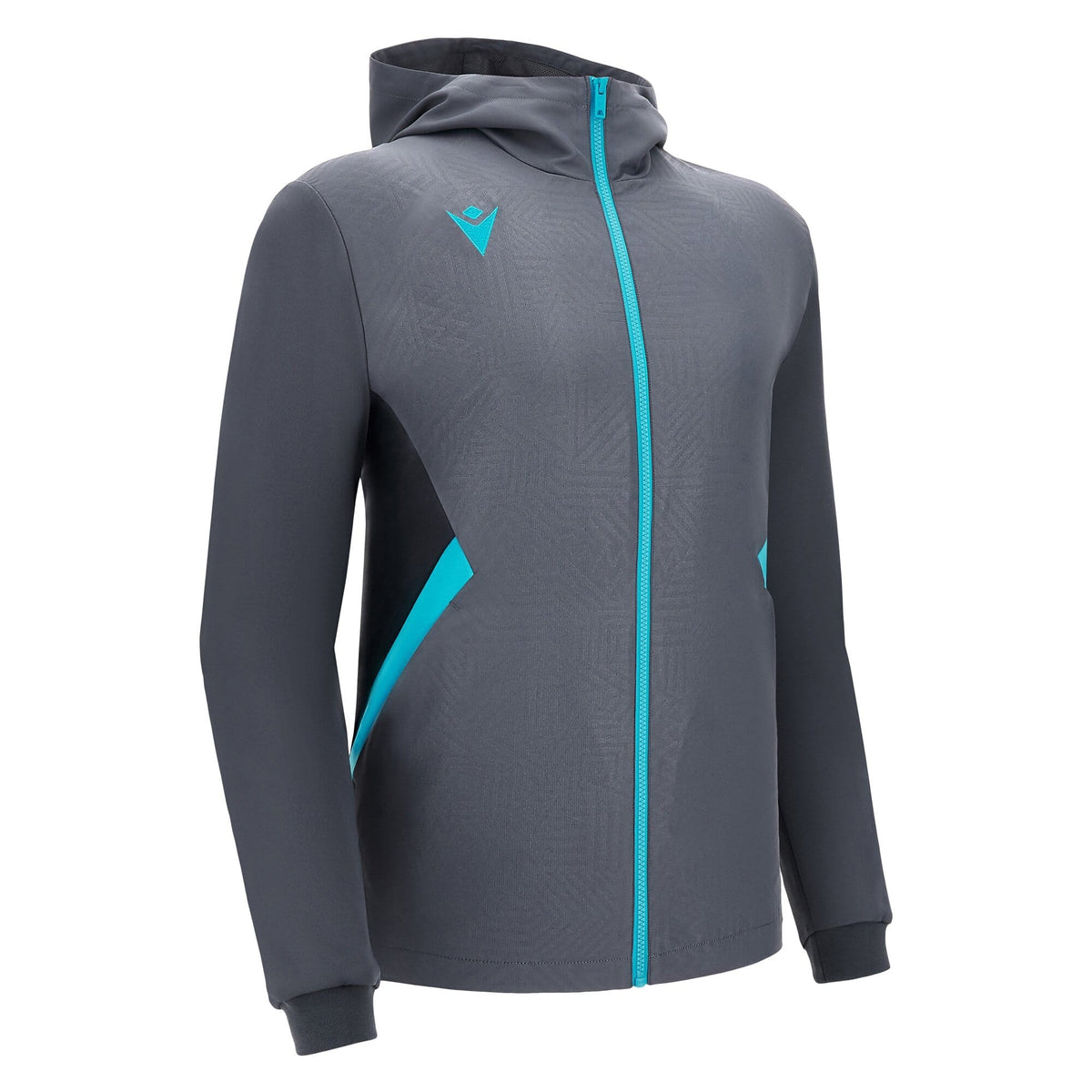 TIAMAT HOODED TRACK JACKET- ANT/SKY