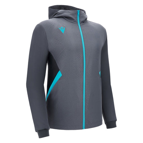 TIAMAT HOODED TRACK JACKET- ANT/SKY