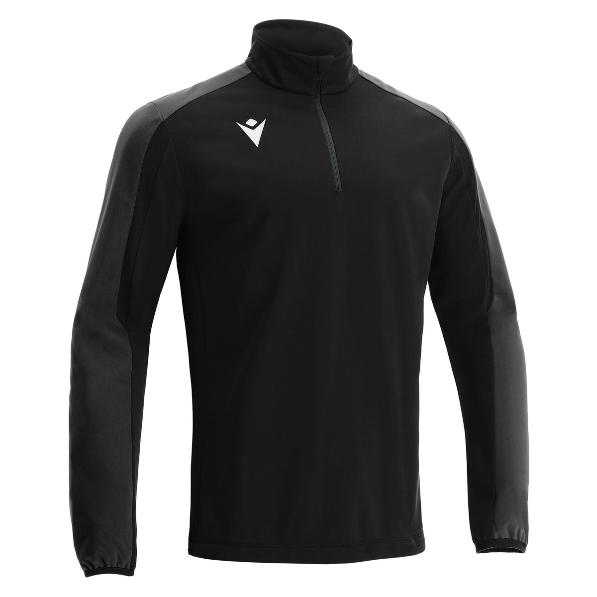 ARNO 1/4 ZIP - BLACK