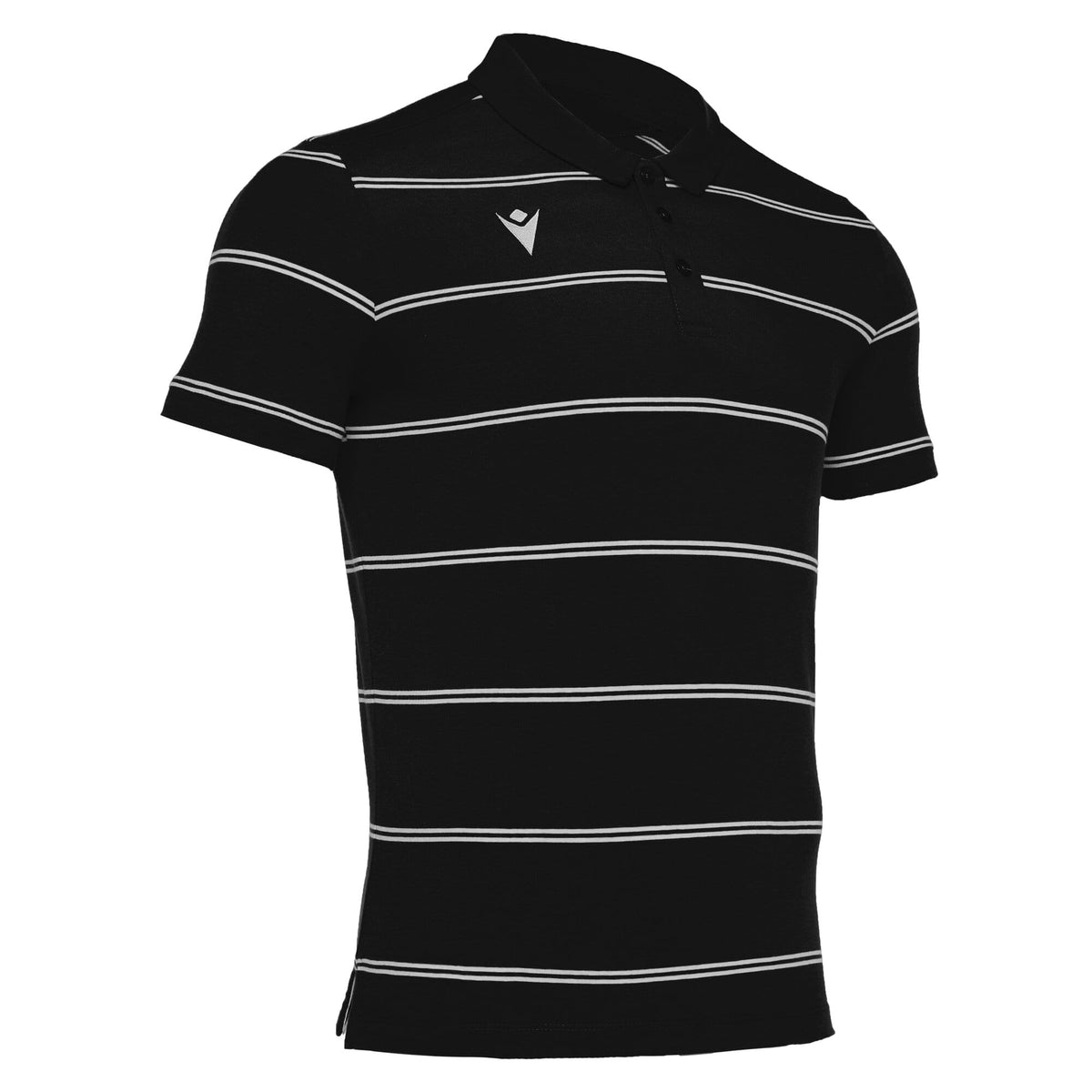 FLAMENCO COTTON POLO - BLACK