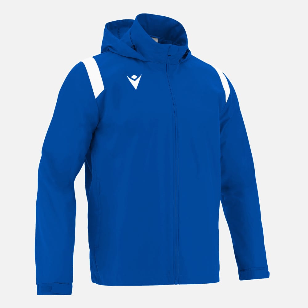 SARANSK RAIN JACKET - ROYAL/WHITE