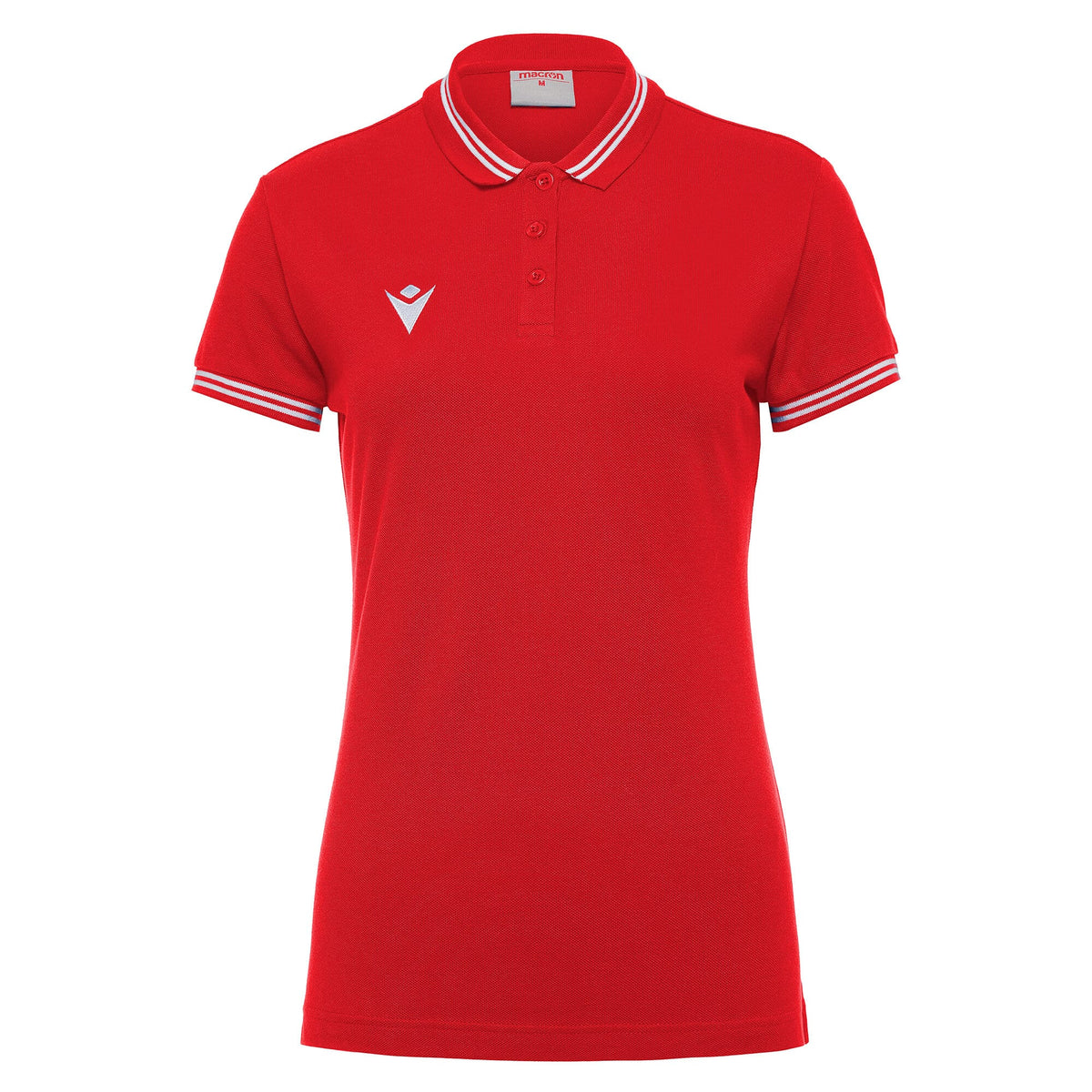 HAMBO POLO WOMAN - RED/WHT