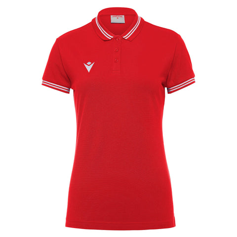 HAMBO POLO WOMAN - RED/WHT