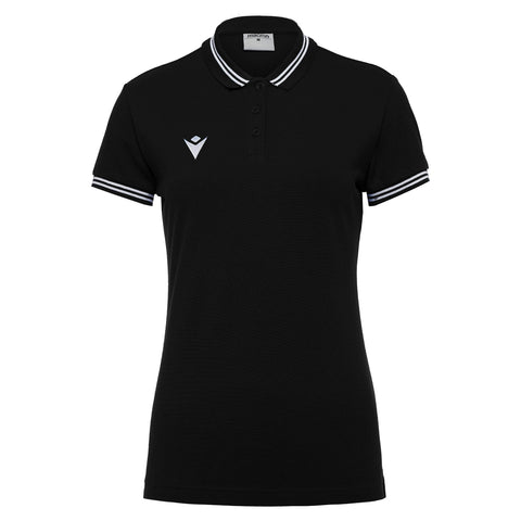 HAMBO COTTON WOMEN POLO - BLACK