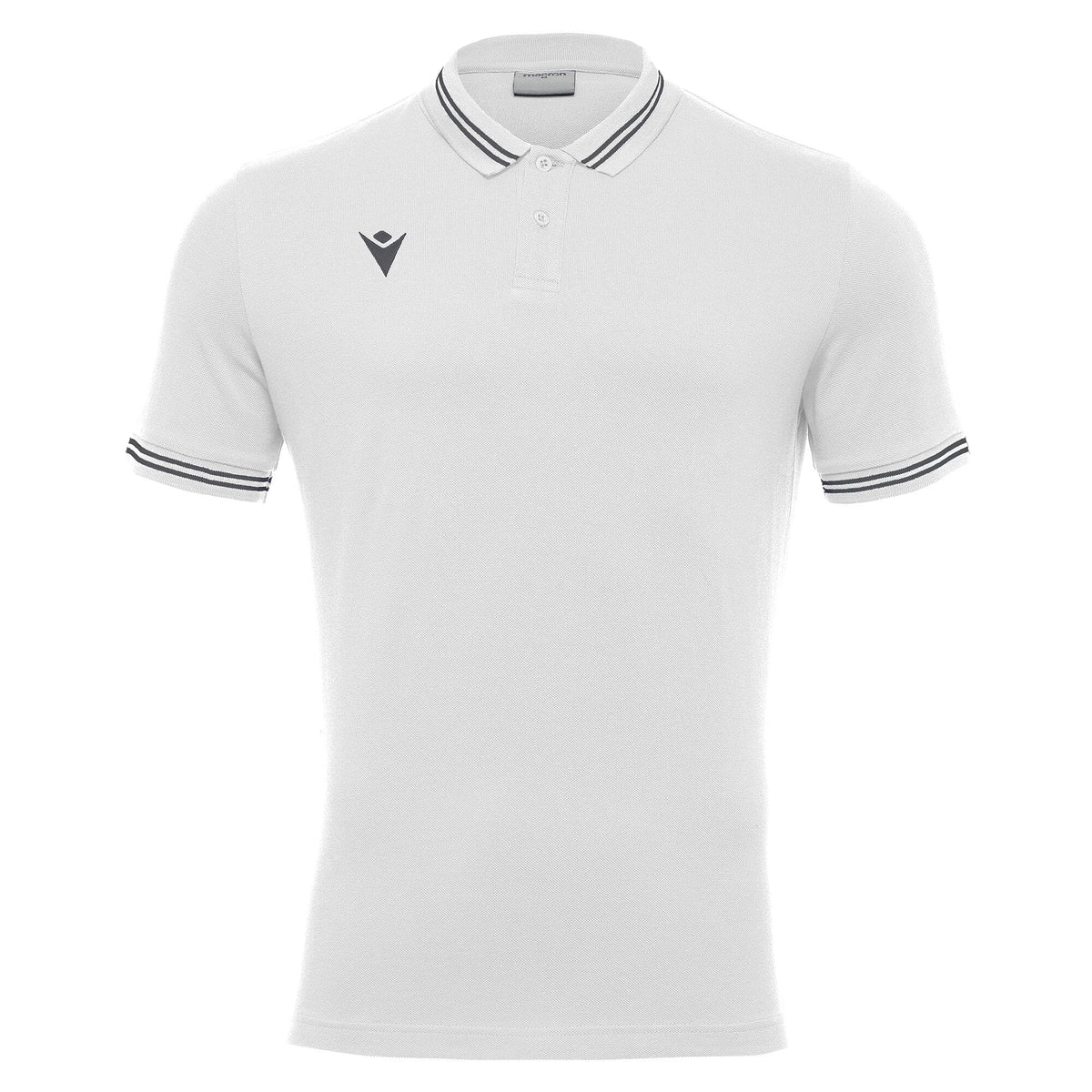 YUKAR COTTON POLO - WHT