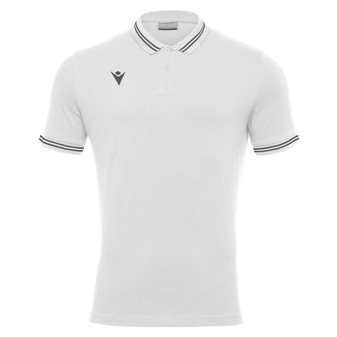 YUKAR COTTON POLO - WHT