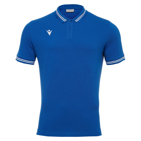 YUKAR COTTON POLO - ROYAL