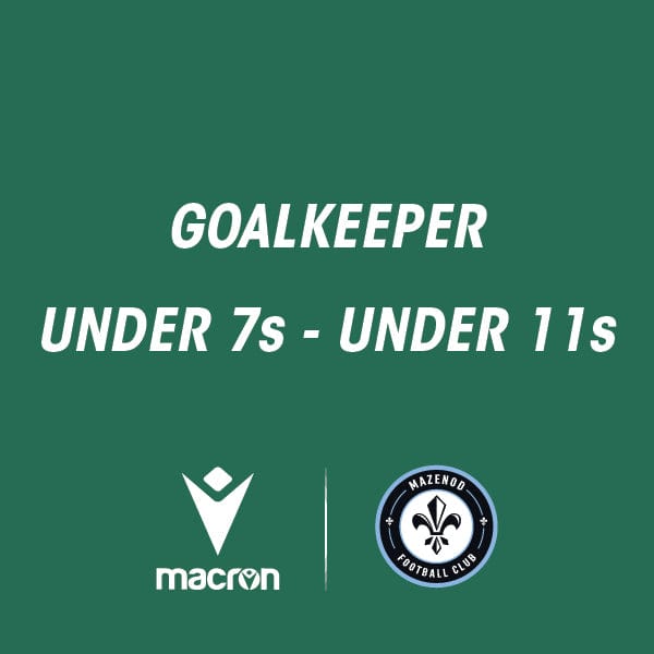 MAZENOD FC GK Under 7s - Under 11s