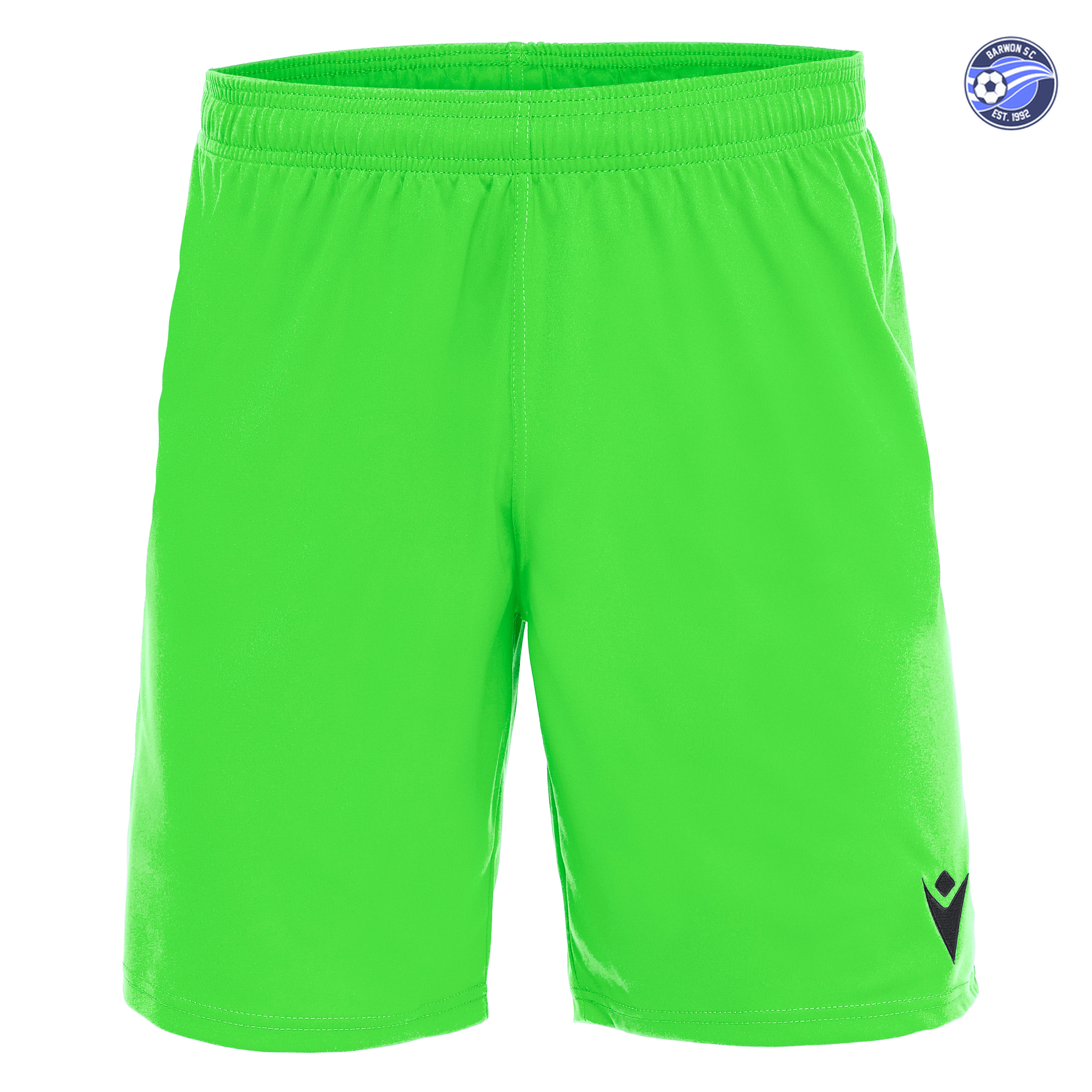 BARWON SC MESA HERO SHORTS NEON GREEN