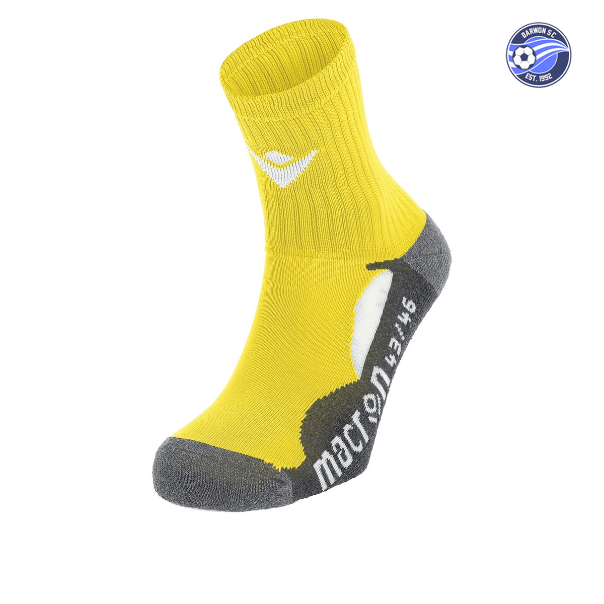 BARWON SC TRICK SOCKS YELLOW