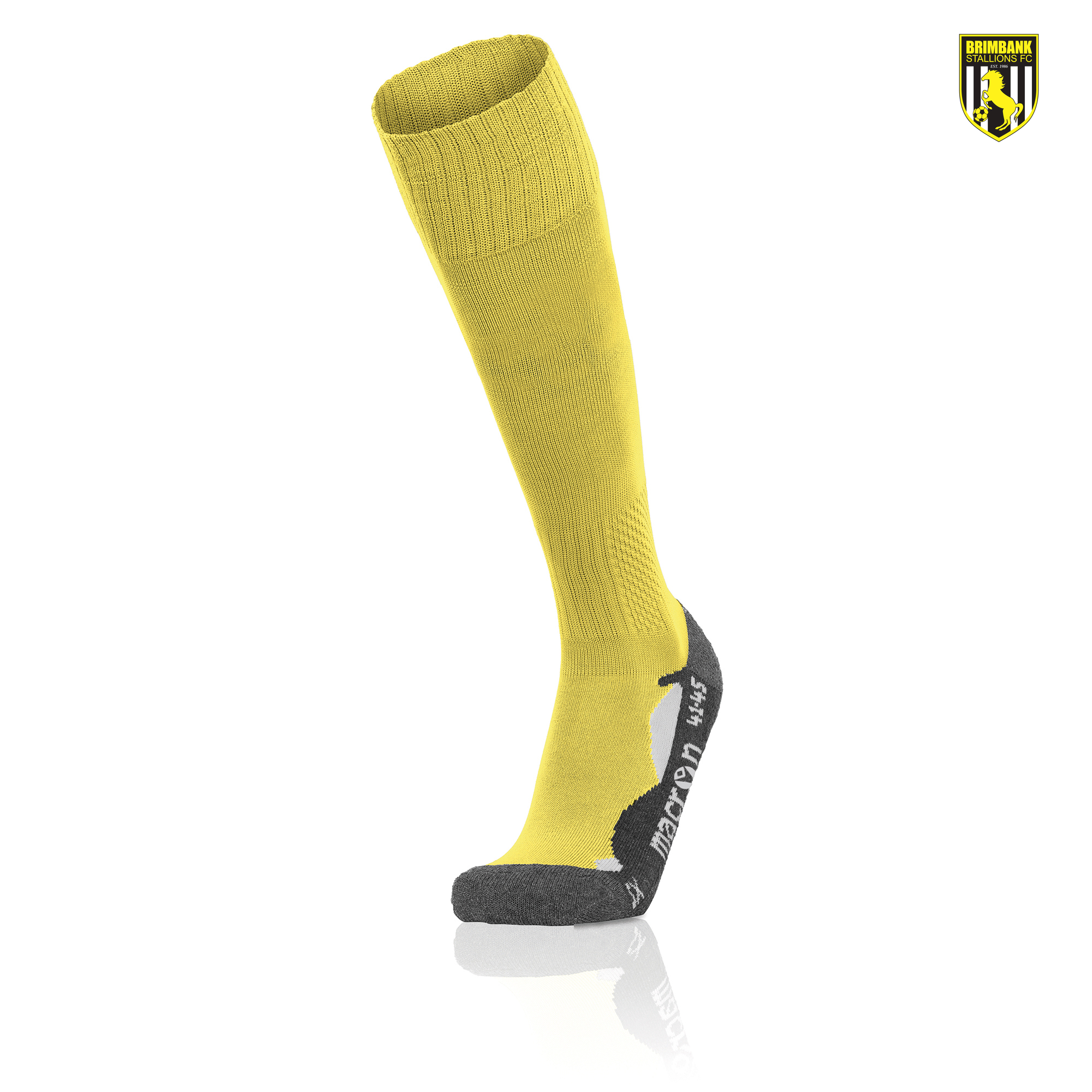 BSFC RAYON SOCKS YELLOW