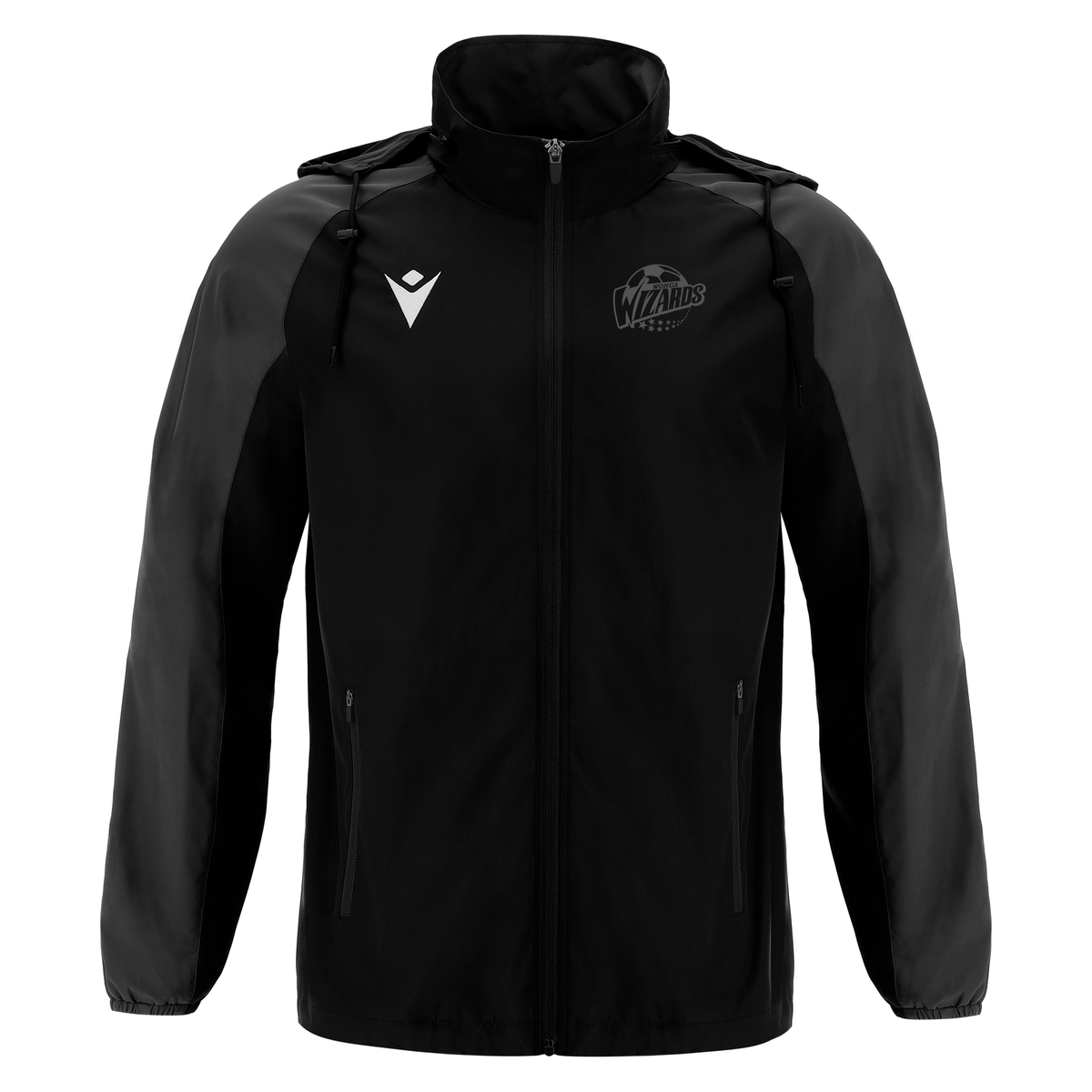 DARK WIZARDS ELBRUS RAIN JACKET BLACK/DARK GREY