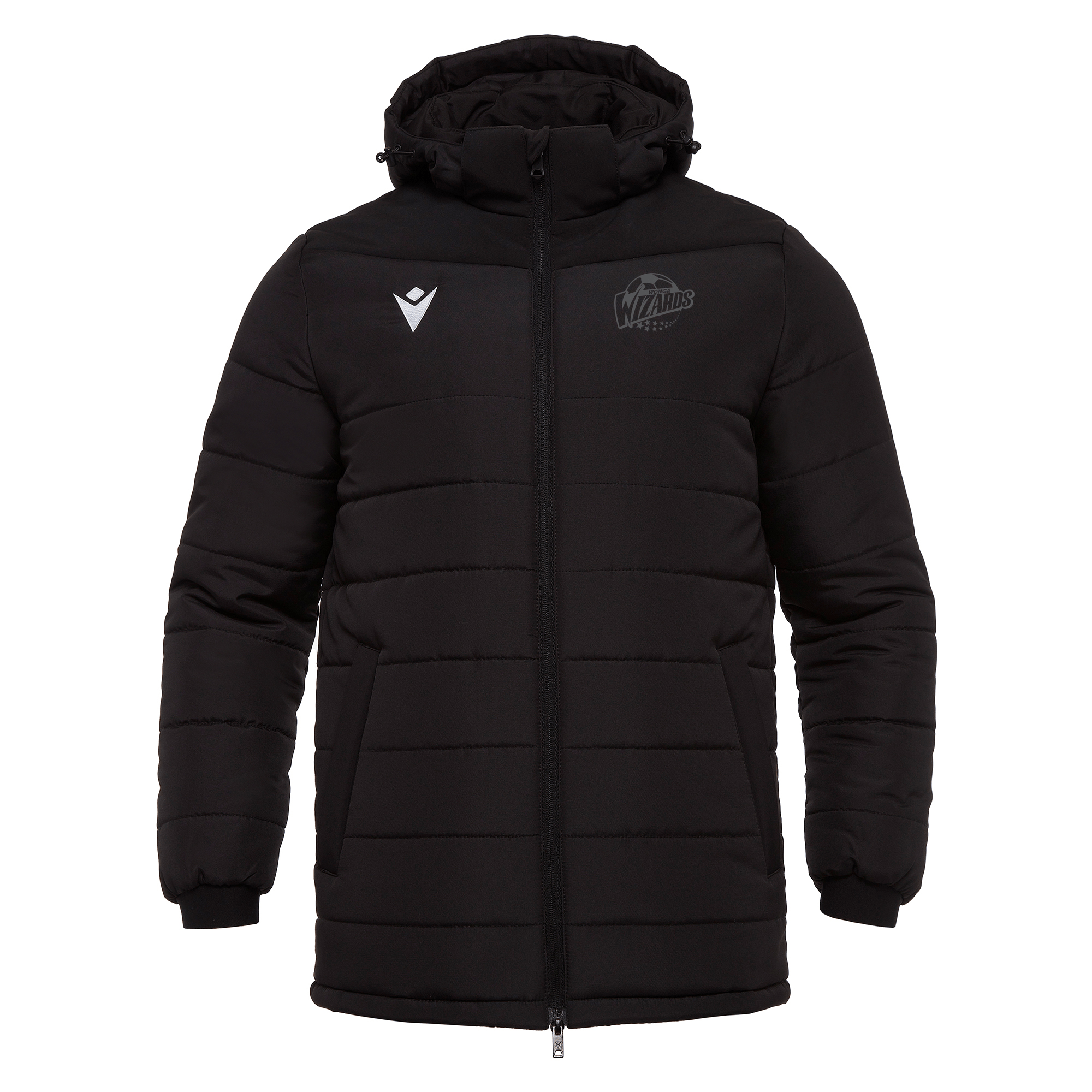 DARK WIZARDS NARVIK PADDED JACKET BLACK