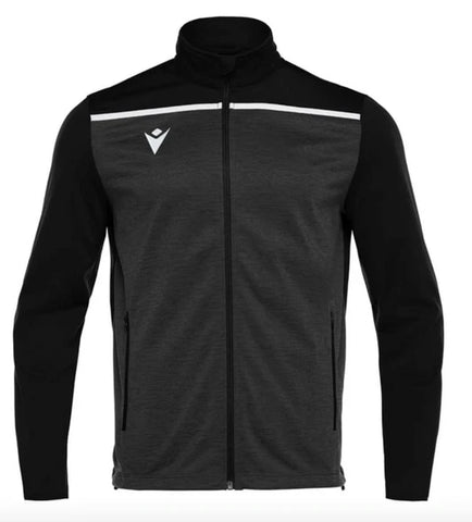 GEA FULL ZIP TRACK JACKET - BLACK