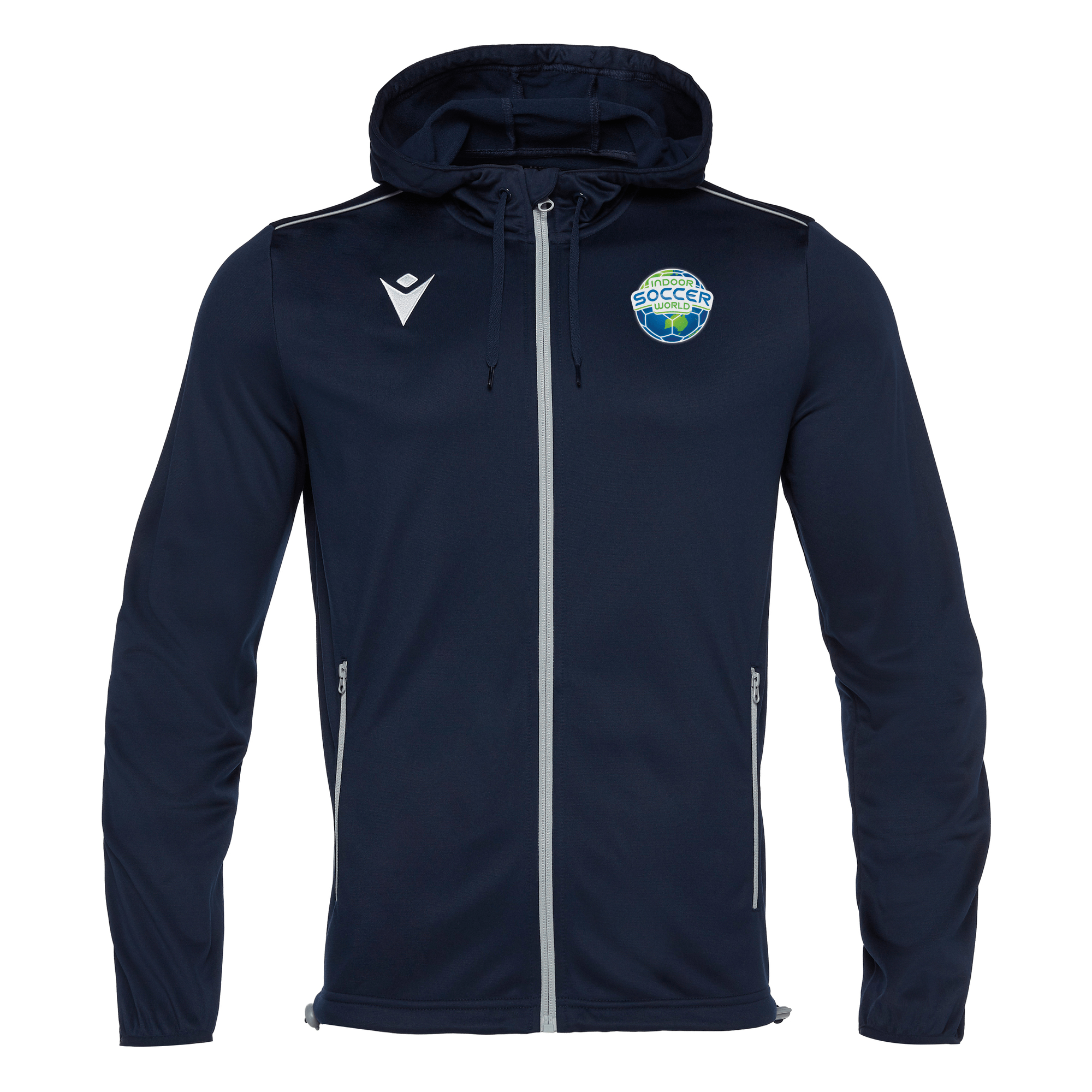 ISW FREYR - ZIP HOOD NAVY