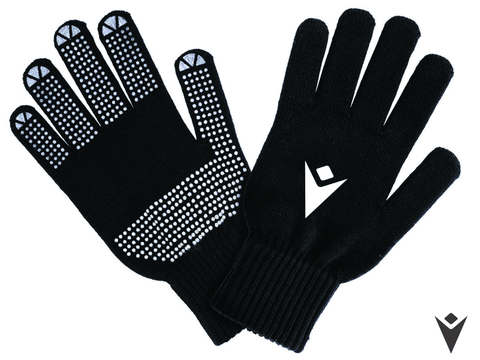 MACRON RIVET TRAINING GLOVES BLACK