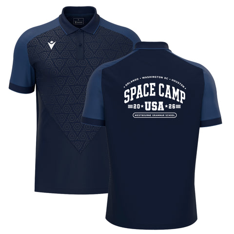 SPACECAMP BALDWIN POLO NAVY