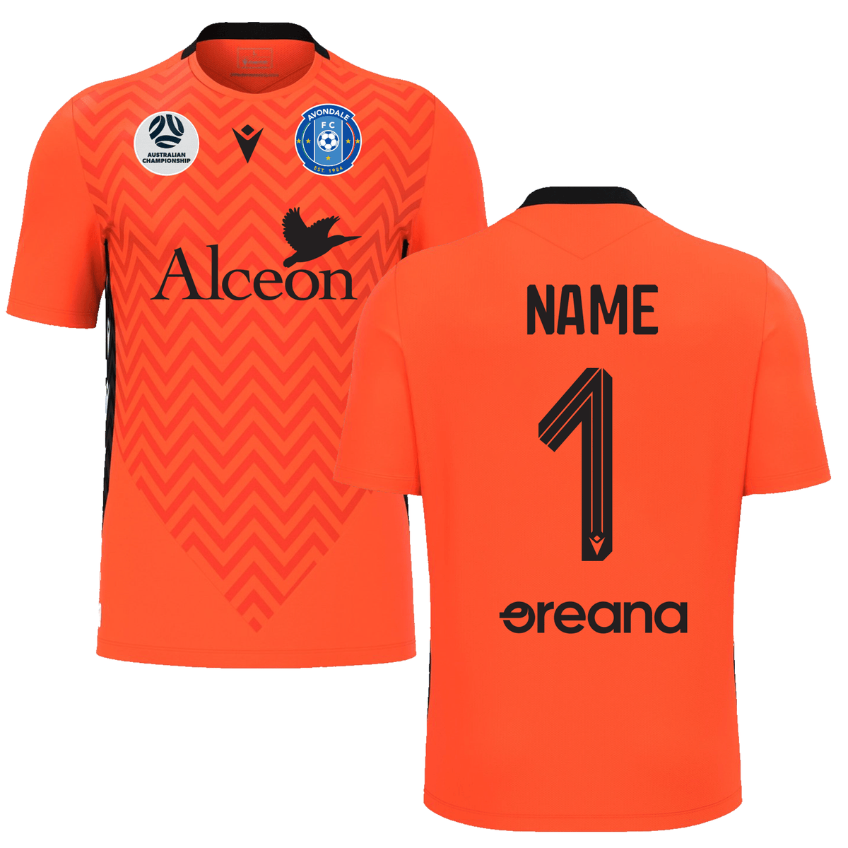 AVONDALE FC AUS CHAMP GK JERSEY