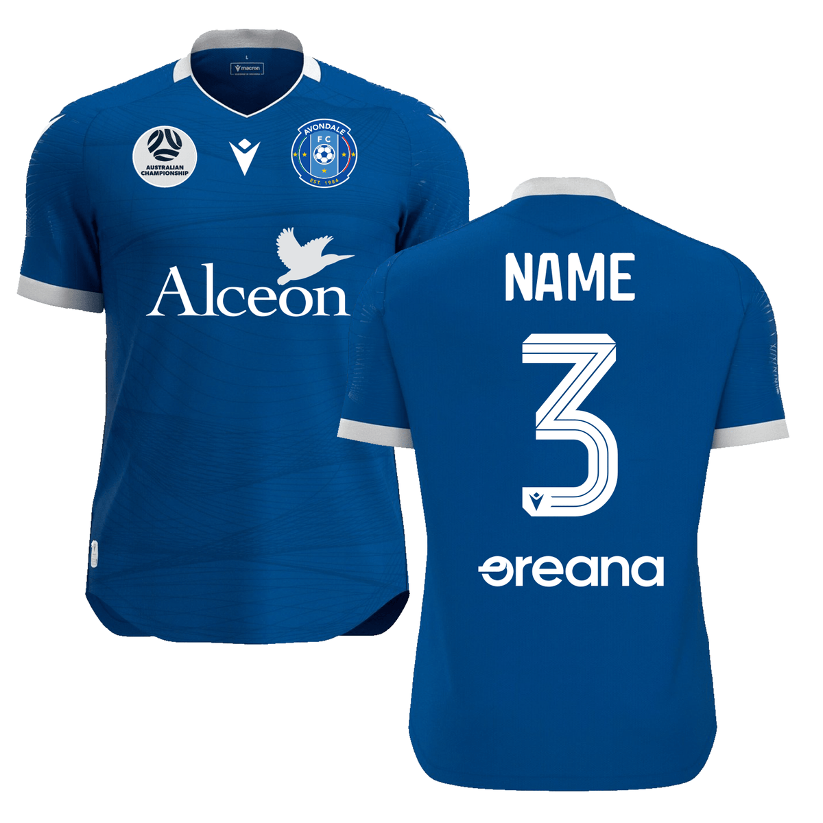 AVONDALE FC AUS CHAMP HOME JERSEY