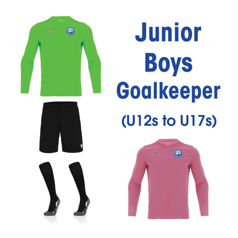 CHELSEA FC - PLAYER KIT - Junior GK Boys Pack (U12s to U17s)