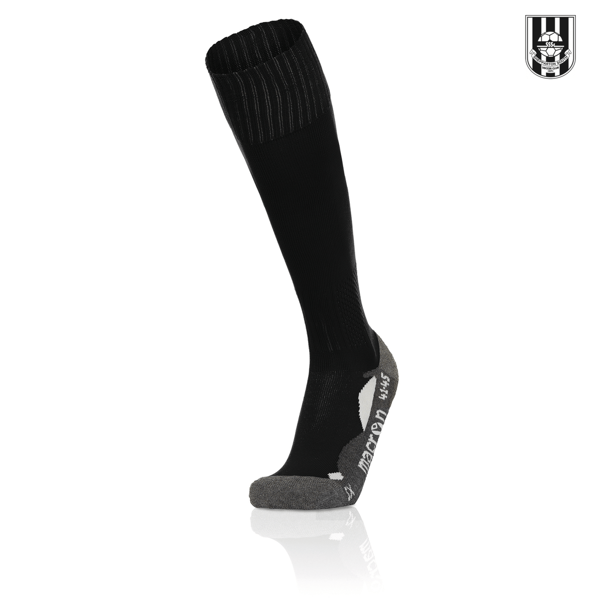 SHEPPARTON SOUTH SC RAYON SOCKS BLACK